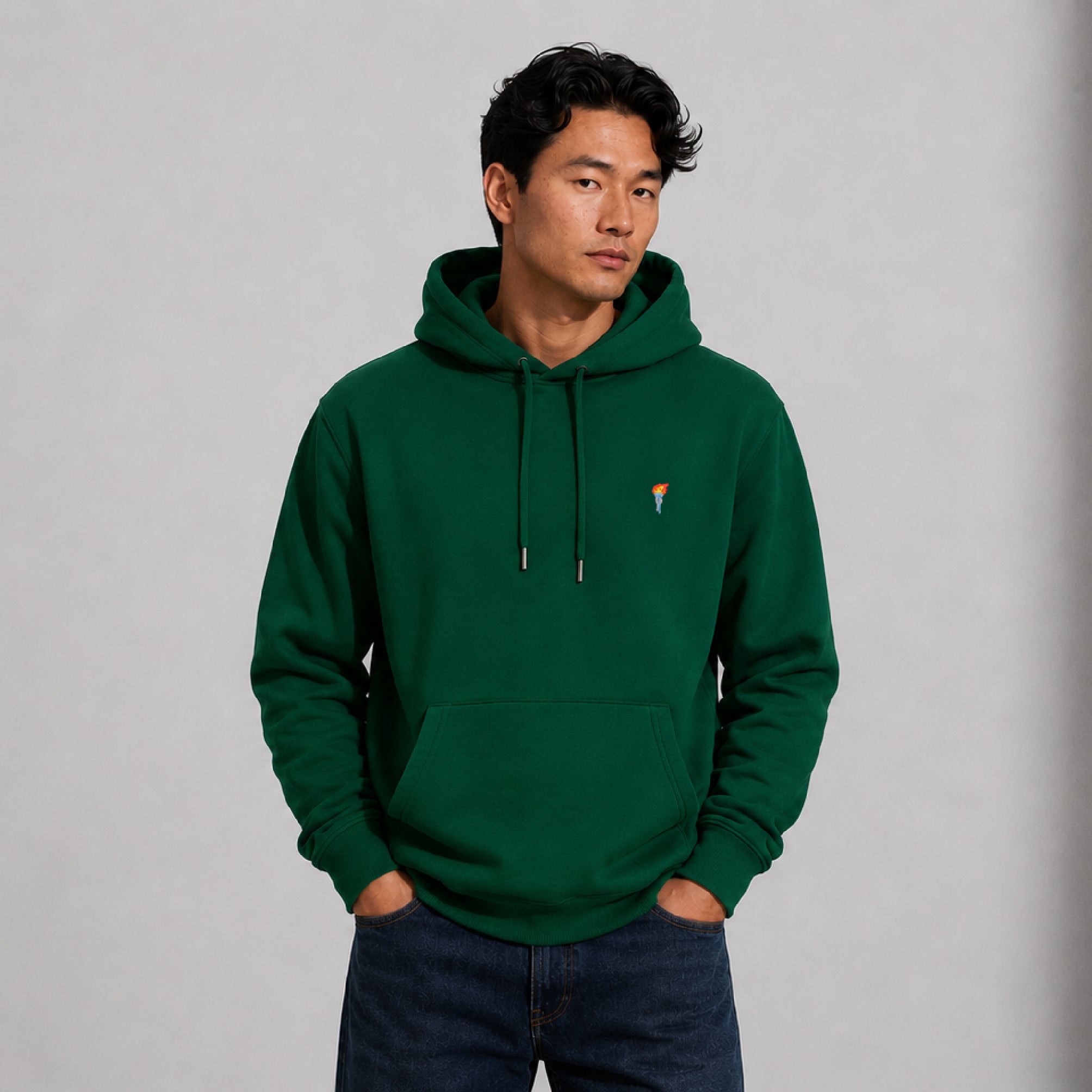 Hoodie Green